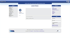 Desktop Screenshot of alpha-fox.com